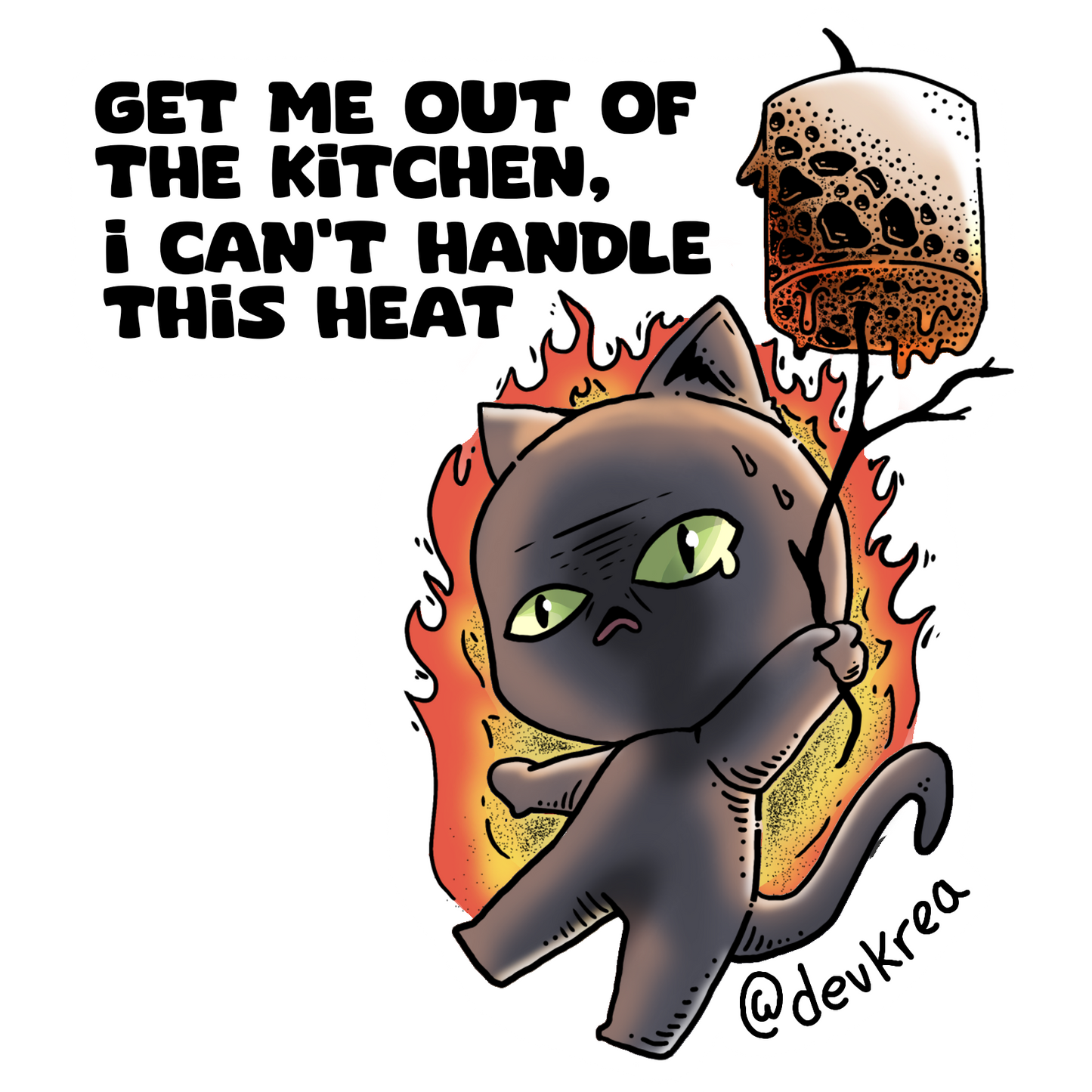 Can't Handle the Heat | 3" | Deviant Kreations