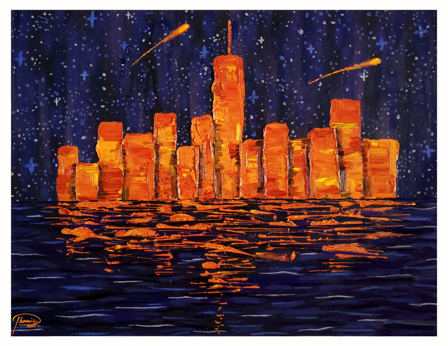 City Of Lights Print | 8.5"x11" | Print | Deviant Kreations