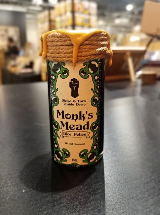 Monk's Mead Floating Dice Potion | TTRPG | Deviant Kreations - Deviantkreations