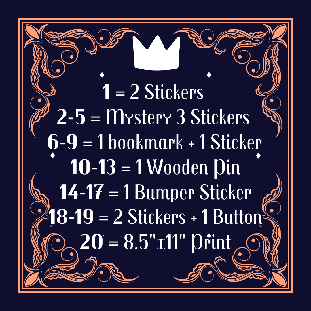 Roll 4 Merch | Mystery Item | Deviant Kreations