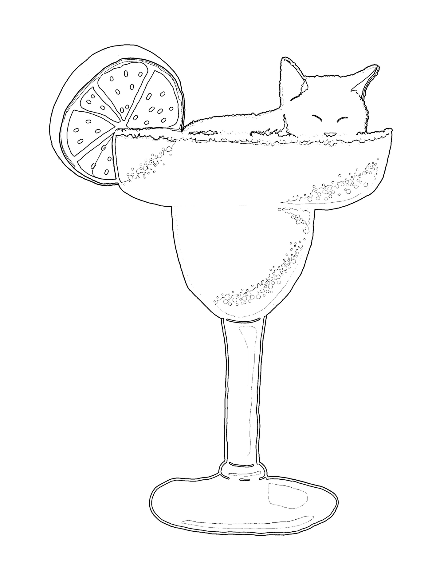 Cat-Tails Digital Printable Coloring Book (10 pages) | Deviant Kreations - Deviantkreations - cats, Coloring Page, Digital