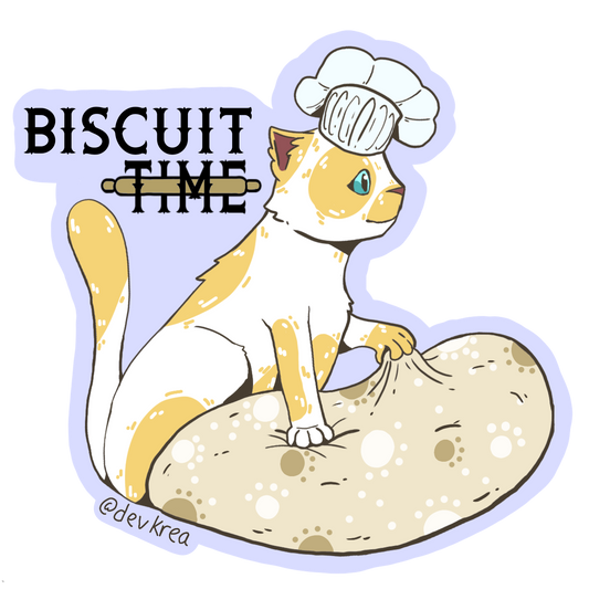 PREORDER Biscuit Time 3" | Deviant Kreations