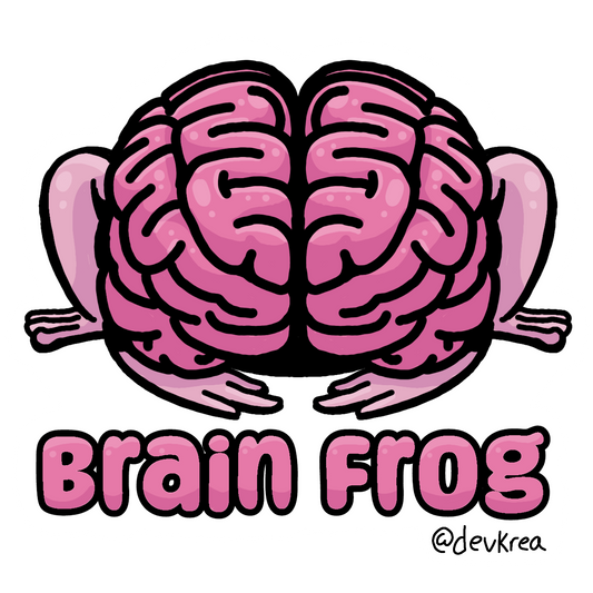 PREORDER Brain Frog 3" | Deviant Kreations