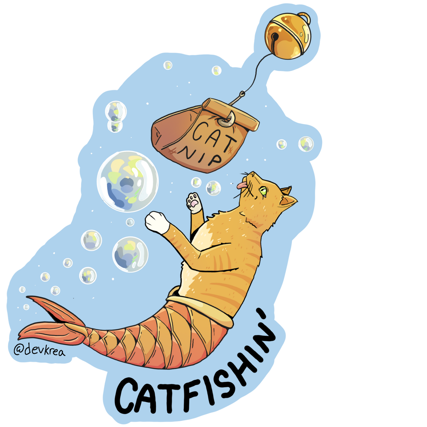 PREORDER Catfishin 3" | Deviant Kreations