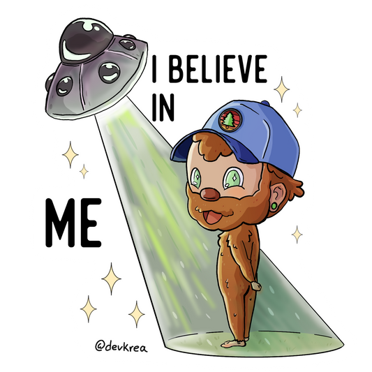 PREORDER I believe in Me 3" | Deviant Kreations