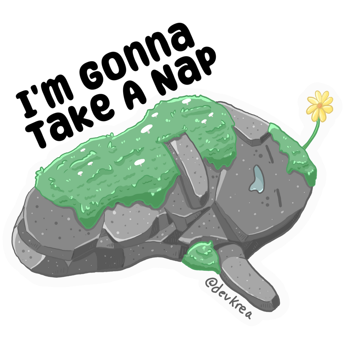 Gonna take a Nap | 3" | Deviant Kreations