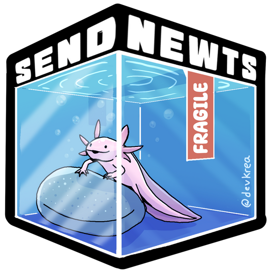 PREORDER Send Newts 3" | Deviant Kreations