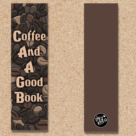 Coffee and A Good Bookmark | DevKrea - Deviantkreations