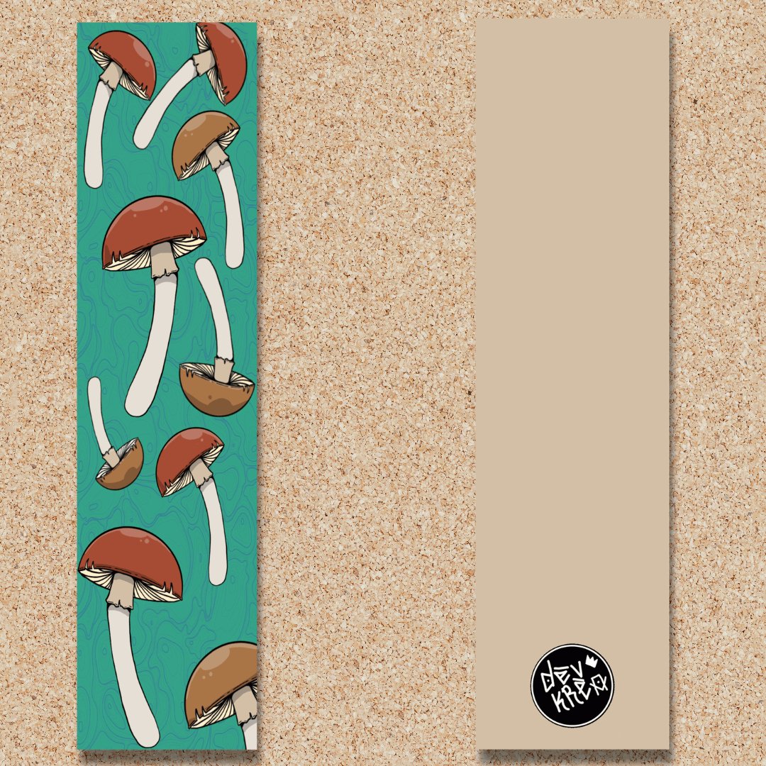 Magical Mushrooms Bookmark | DevKrea - Deviantkreations