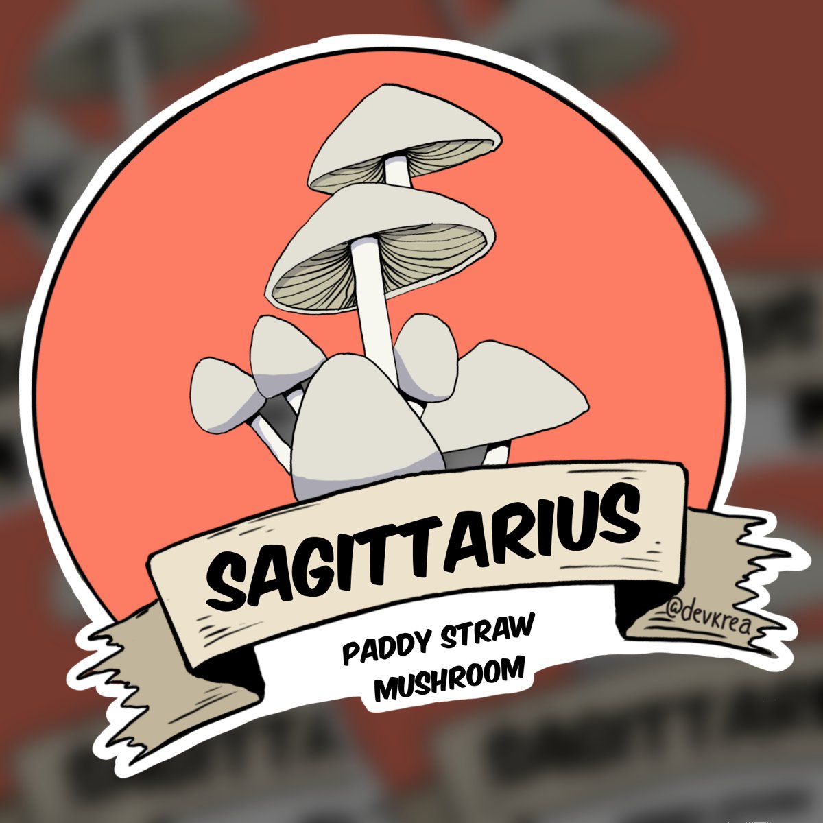 Sagittarius Zodiac 3" Vinyl Sticker | Deviant Kreations - Deviantkreations