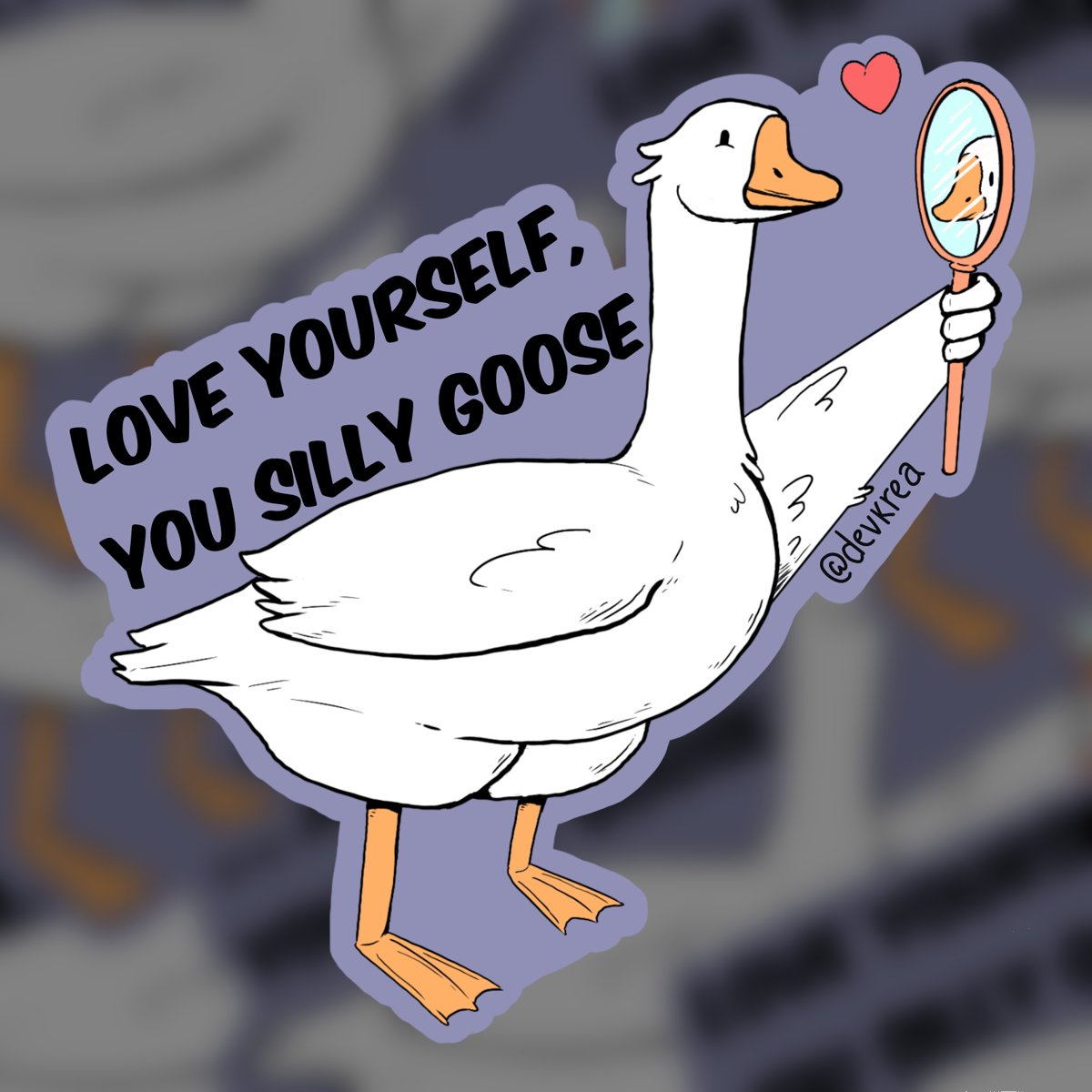 Silly Goose 3" | Deviant Kreations - Deviantkreations