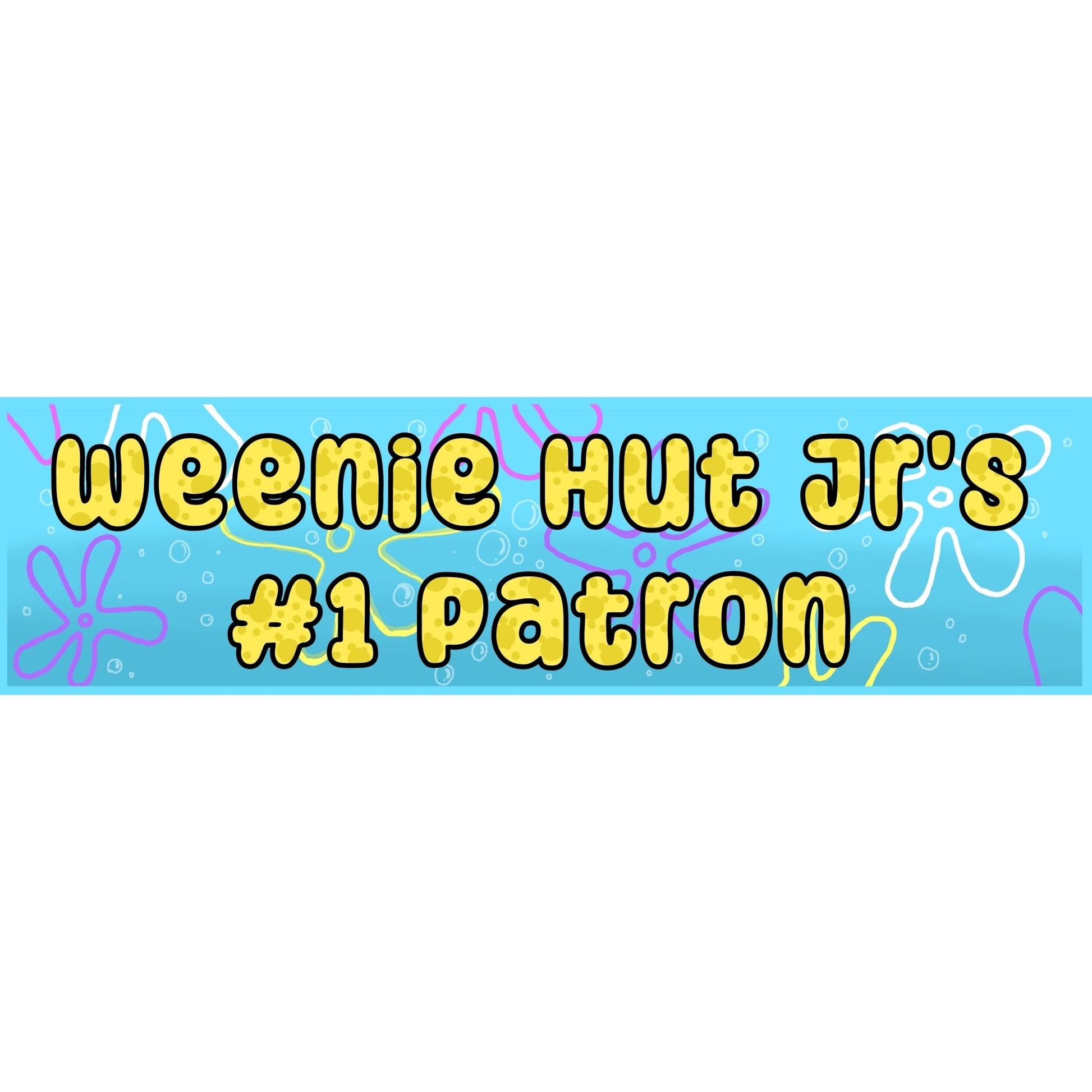 Weenie Bumper-Sticker | 3"x11" | Deviant Kreations - Deviantkreations