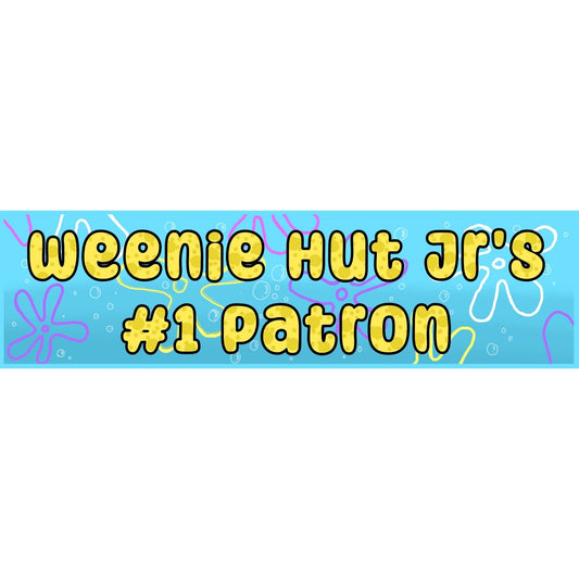 Weenie Bumper-Sticker | 3"x11" | Deviant Kreations - Deviantkreations